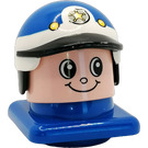 LEGO Primo Poliziotto Testa Figura