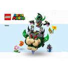 LEGO Prince Florian & Castle Bowser Set 72042 Instructions