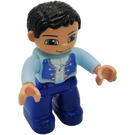 LEGO Prince avec Bleu Jambes Duplo Figure