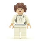 LEGO Princess Leia dans blanc Outfit Figurine avec des cheveux détaillés