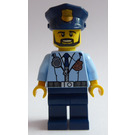 LEGO Prison Island Politi Chief Minifigur