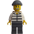 LEGO Prisoner 50380 with Gold Tooth, Knitted Cap and Backpack Minifigure