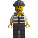 LEGO Prisionero 50380 con Gold Diente, De punto Gorra y Mochila Minifigura