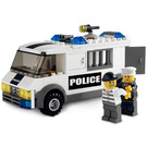 LEGO Prisoner Transport (Svart/grønt klistremerke) 7245-1