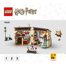LEGO Privet Drive: Aunt Marge's Visit Set 76451 Instructions