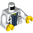 LEGO Professor Brainstein Minifig Torso (973 / 76382)