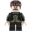 LEGO Professori Filius Flitwick jossa Musta Takki Minihahmo