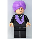 LEGO Professor Quirrell with Lavender Hat and Scarf Minifigure