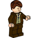 LEGO Professor Remus Lupin with Dark Brown Suit with Plain Legs Minifigure