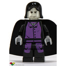 LEGO Professori Severus Snape jossa Glow sisällä the Dark Pää ja Musta Painikkeet Minihahmo