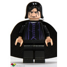 LEGO Professor Severus Snape med Lys Hud Hode og Svart Kappe Minifigur