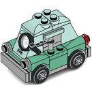 LEGO Professor Zundapp - Angry (9486) Minifigur