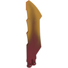 LEGO Propeller Weapon Blade with Marbled Transparent Orange (79895)