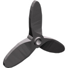 LEGO Propeller with 3 Blades with Small Pin Hole (4617)