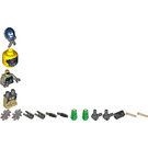 LEGO Psyclone mit Parachute Rucksack und Attachments Minifigur