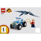 LEGO Pteranodon Chase 76943 Instrukcje