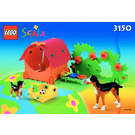 LEGO Puppy Playground 3150 Instructies