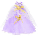 LEGO Purple Belville Adult Skirt with Gold Bows and Sheer Layer (58209)