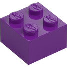 LEGO Viola Mattoncino 2 x 2 (3003 / 6223)