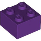 LEGO Paars Steen 2 x 2 (3003 / 6223)