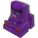 LEGO Morado Ladrillo 2 x 2 con Warrior Racer Figura (30599 / 40831)