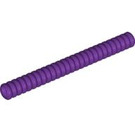 LEGO Morado Acanalado Manguera 7.2 cm (9 Espigas) (23002 / 57721)