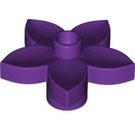 LEGO Purple Duplo Flower with 5 Angular Petals (6510 / 52639)