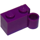LEGO Lila Scharnier Backstein 1 x 4 Base (3831)