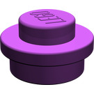LEGO Violet assiette 1 x 1 Rond (6141 / 30057)