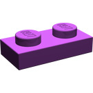 LEGO Purple Plate 1 x 2 (3023 / 28653)