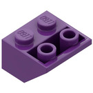 LEGO Lilla Skråning 2 x 2 (45°) Inverteret med flad afstandsholder nedenunder (3660)