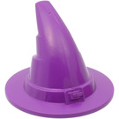 LEGO Violet Magicien Chapeau avec surface lisse (6131)