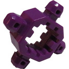 LEGO Purppura Znap 4 way Liitin (32211)