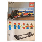 LEGO Push-Along Passenger Steam Zug 7710 Instructions