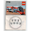 LEGO Push-Along Passenger Steam Train 7715 Інструкції