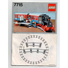LEGO Push-Along Passenger Steam Train Set 7715 Instructions