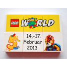 LEGO Puzzle Promotion from LEGO World Denmark 2013
