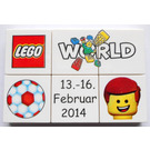 LEGO Puzzle Promotion from LEGO World Denmark 2014
