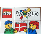 LEGO Puzzle Promotion from LEGO World Denmark 2016 Set