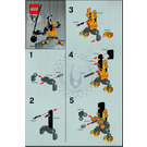 LEGO QUICK Bad Guy Yellow Set 7718 Instructions