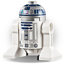 LEGO R2-D2 s plochý stříbrný Hlava a Dark Růžová Dots Minifigurka