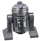 LEGO R2-Q2 med Dark Stone Grå Kropp Minifigur