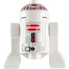 LEGO R5-D4 Minifigure with Short Red Stripes on Dome