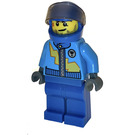 LEGO Race Macchina Rally Autista con Lightning Bolt Minifigure