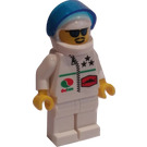 LEGO Racer s Modrá Sluneční brýle Minifigurka