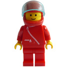 LEGO Racer med Röd Zipper Minifigur