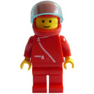 LEGO Racer with Red Zipper Minifigure