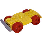 LEGO Racers Chasis con Rojo Ruedas (76544)