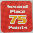LEGO Racers Game Second Place 75 Points Card