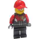 LEGO Racing Bike Rider Minifigur